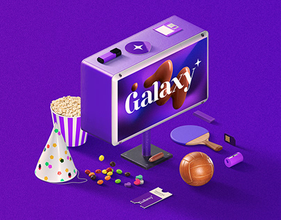 Project thumbnail - Galaxy Chocolates Rebranding (CONCEPT)