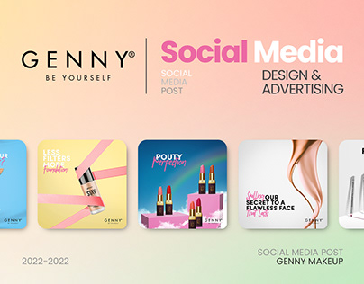 Social Media Post Genny Cosmetics