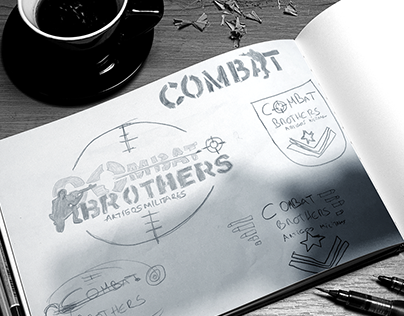 Combat Brothers Artigos Militares - Identidade Visual