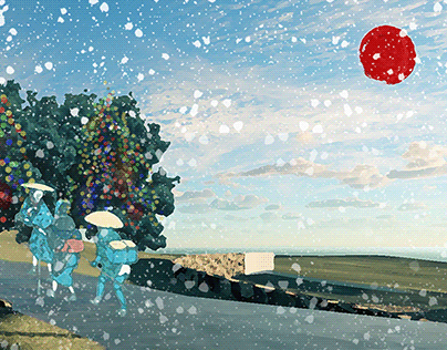 Christmas Getaway (postcard)