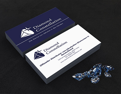 Business card and logo.