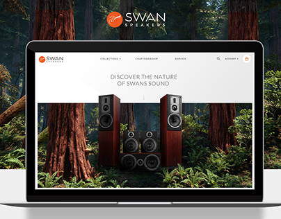 Swan Speakers Website Design