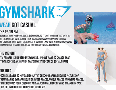 Gym shark concept boards