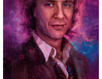 Portrait of the Eighth Doctor in 'The Scarlet Empress'