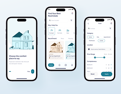 BlueSky - Real estate mobile app