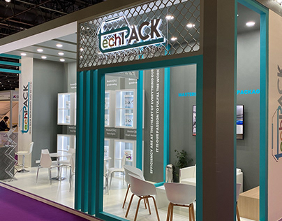 TECHPACK BOOTH-MIDDLE EAST COATING SHOW-UAE