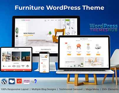 Furniture WordPress Theme For Interior Design Website