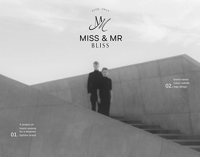 Brand Revamp Project for Miss and Mr Bliss