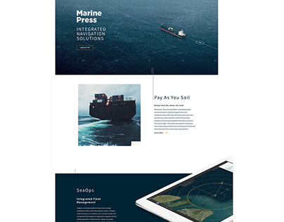 Marine Press - Company Website