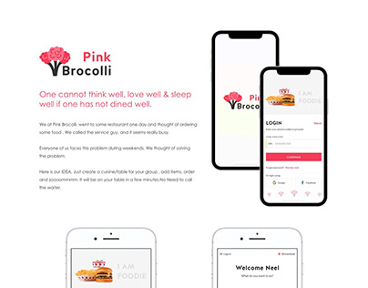 Pink Brocolli - Online Food & Cuisine Ordering.