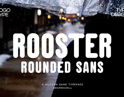 Rooster Rounded Sans Serif