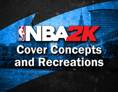 NBA2K Cover Concepts and Recreations
