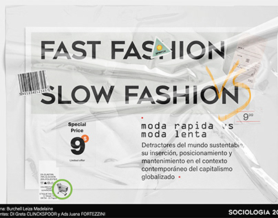 Fast Vs Slow fashion: Detractores sustentables
