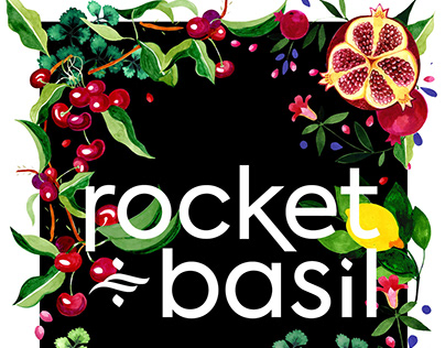 Rocket and Basil tiles