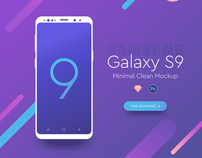 30+ Android Mockup PSD – Samsung Galaxy s9 Mockup PSD –