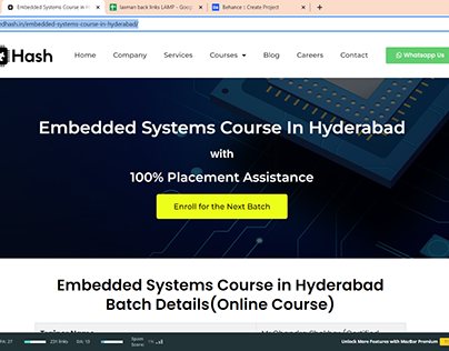 Embedded Systems Course In Hyderabad