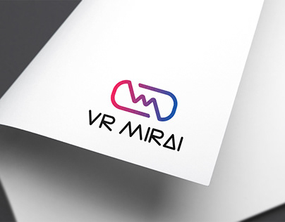 VR Mirai logo concept