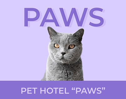 Mobile App Pet hotel "PAWS"