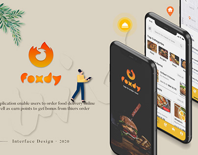 Interface Design · Food Delivery Reward Application