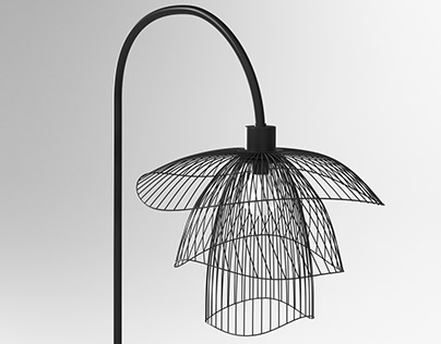 "Forestier Papillon" Floor Lamp