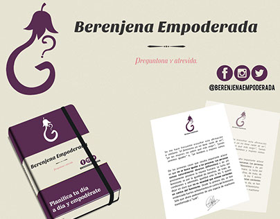 Web: Berenjena Empoderada (Imagen corporativa).