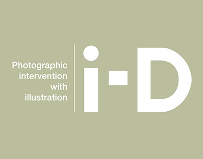 Photographic intervention with illustration