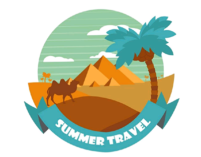 Illustration "Summer travel"