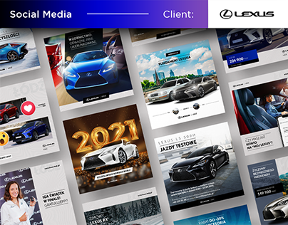 Lexus Automotive Car Toyota Auto SOCIAL MEDIA 2020