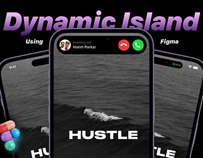 iPhone 14 Pro Dynamic Island Animation in Figma💜