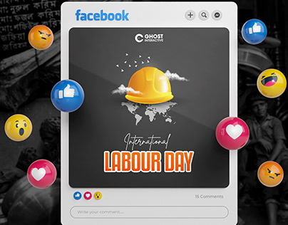 International Labour Day Social Media Poster