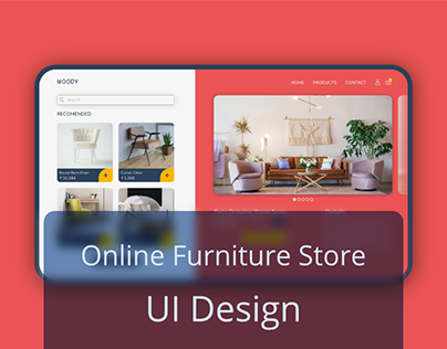 Concept Online Furniture Store - UI Design
