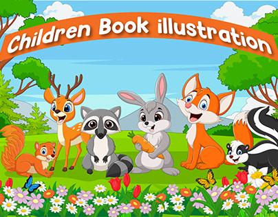 Project thumbnail - Children book illustration