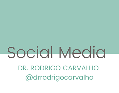 dr. rodrigo carvalho | social media