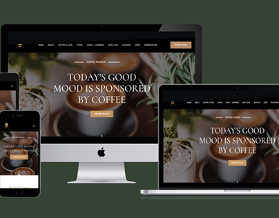 Restaurant Website Design with WordPress Elementor-pro