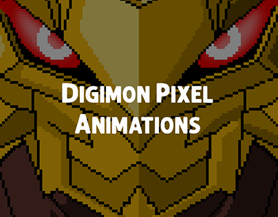 Digimon Pixel animations