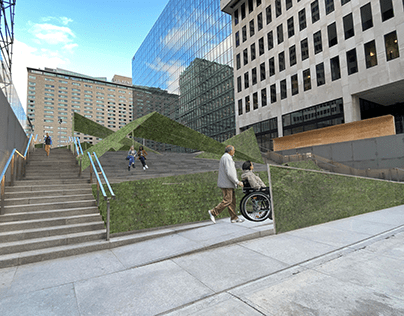 shared space // bryophilia at place ville marie
