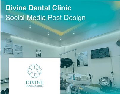 Divine Dental Clinic Social Media Post Design