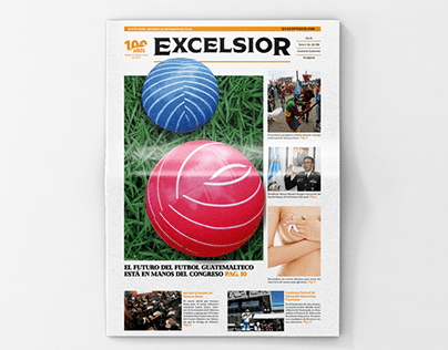 Periódico "Excelsior" / Diseño Editorial