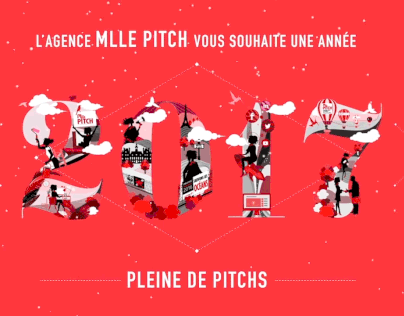 Mlle Pitch - Greeting card 2017