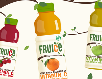 Fruice Rebrand and Packaging Design