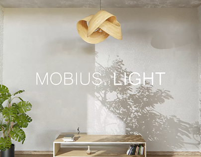 Project thumbnail - CGI - Pendant Light (MOBIUS LIGHT)