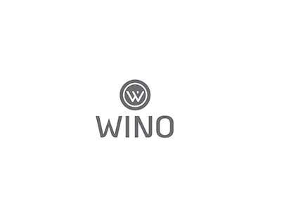 Wino modern minimalist logo design template
