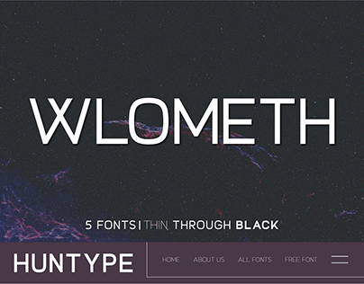 Wlometh Free Font Family