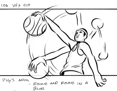Storyboards for CBBC series