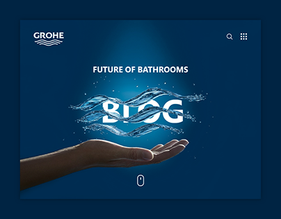 Grohe - Blog Website Design