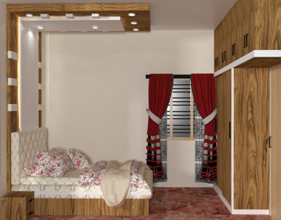 Bed room 3D design