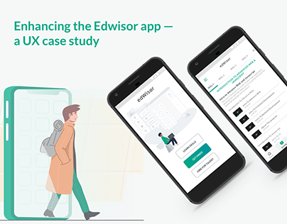 Enhanching the Edwisor App - UX Case Study