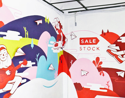 Sale Stock Office Mural