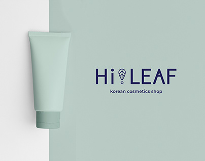 Hi!LEAF | Brand Identity for korean cosmetics shop