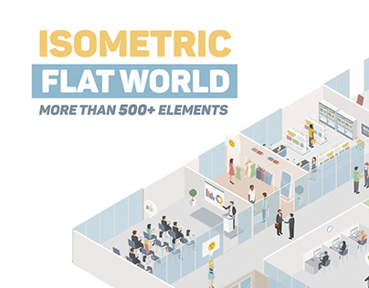 Isometric Flat World